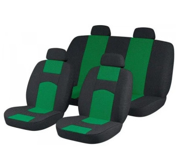 АВТОЧЕХЛЫ   Lada Samara (08, 09, 013, 014, 015)  &quot;тюнинг&quot;  зеленый