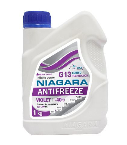 Антифриз  &quot;Niagara&quot;  G13  (фиолетовый) 1 кг