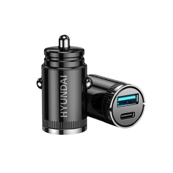 АЗУ  Hyundai  1USB+ 1 TYPE-C (12/24V - 5V 4,8A)