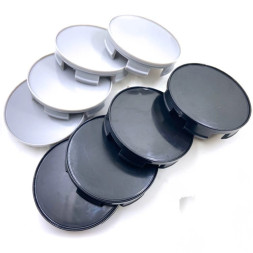 Заглушка (колпачок) на литой диск D58, наружн. d=58мм, внутр d=56,5мм. черный