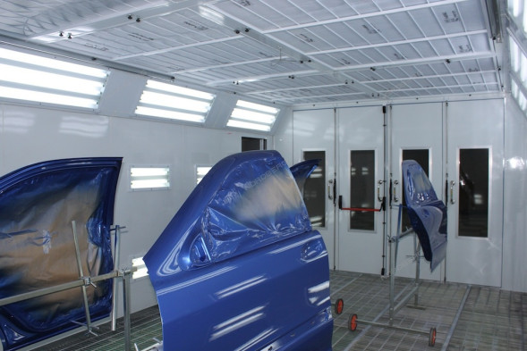 Окрасочно сушильная камера NORDBERG LUX