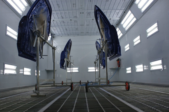 Окрасочно сушильная камера NORDBERG LUX