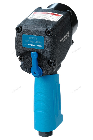 Пневмогайковерт ударный укороченный NORDBERG NP14075 (1/2&quot;, 680 Нм)
