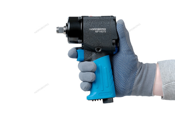 Пневмогайковерт ударный укороченный NORDBERG NP14075 (1/2&quot;, 680 Нм)