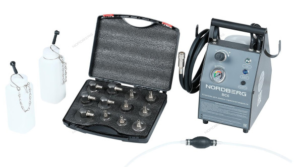 Электрическая установка NORDBERG BC6 для прокачки тормозной системы и системы сцепления