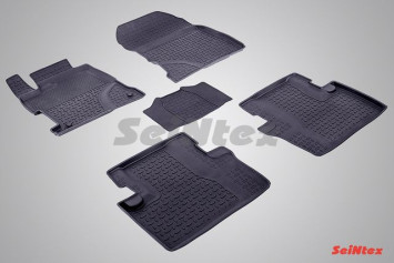 Коврики резиновые   Honda Civic IX SD 2012-2016г.  БОРТ