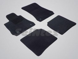 Коврики текстильн. Mercedes-Benz W221 (S-Class)  2005-2013г.  /компл.4шт./осн.резин./ LUX
