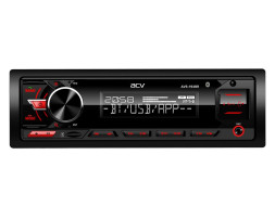Автомагн.  ACV-932BR  (красный)  USB/SD/FM ресивер Bluetooth (со съемной панелькой)