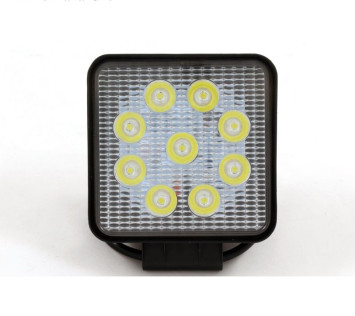 Фара Off Road SOLAR ближний свет 9SMD, 27W, 1600LM, 6000K (105х50х125мм) 12V