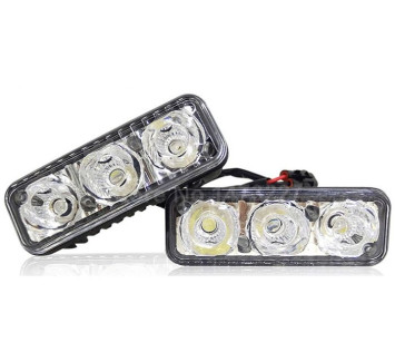 Ходовые огни SOLAR 3 COB 480Лм. 2шт.