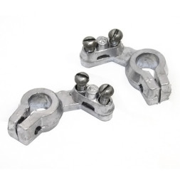 Клеммы аккумулятора &quot;VOLTON&quot; в пакете (свинец) 310гр. -2шт.