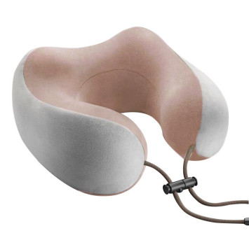 Подголовник-подушка под шею ортопедическая с эффектом памяти "Carlife" Серый