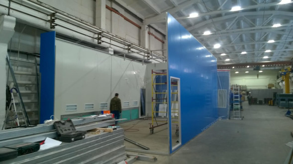 Окрасочно сушильная камера NORDBERG MEDIO 2