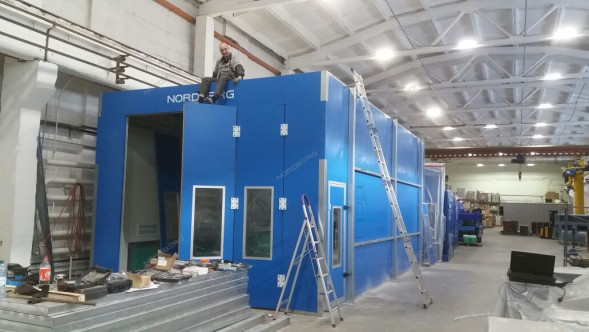 Окрасочно сушильная камера NORDBERG MEDIO 2