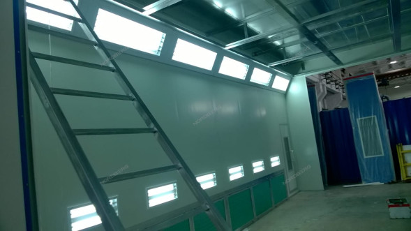 Окрасочно сушильная камера NORDBERG MEDIO 2