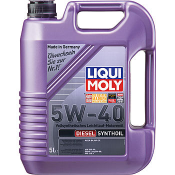 LM Синтет. моторное масло Diesel Synthoil 5W-40HD 5л