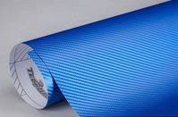 Пленка карбон 3D  Синий  3x1.52м