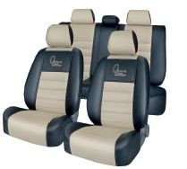 Авточехлы  Экокожа тип R  Ford Focus III Ambient, Ambient Plus,Trend,SYNC с 2011г- черный-бежевый