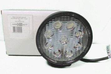 Фара Off Road SOLAR ближний свет 9SMD, 27W, 1600LM, 6000K (115х55х130мм) 12V