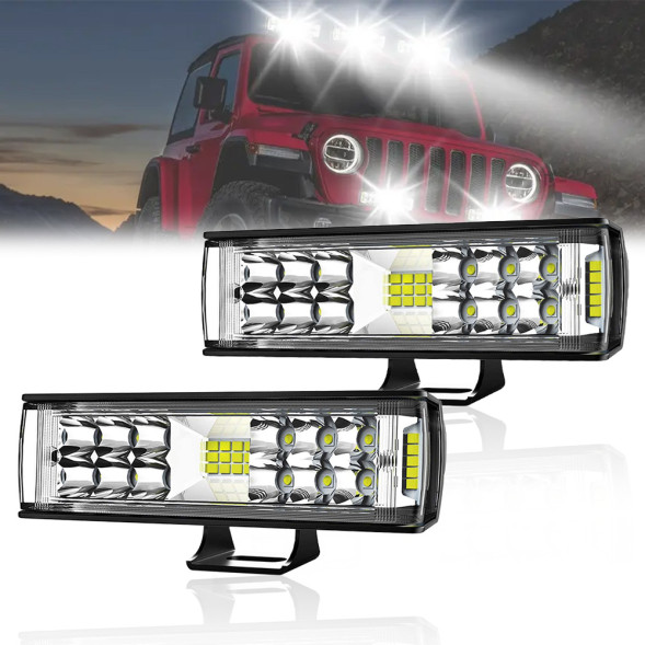 Ходовые огни  SOLAR  34 SMD 60W, 6000Лм 156*38*42мм  ( 1шт.)