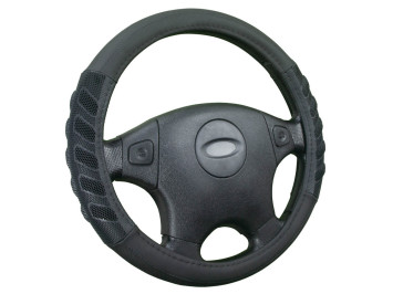 Оплетка на руль   CF  GRID - М, Чёрный/Чёрный