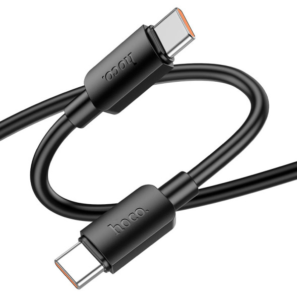 Кабель HOCO  Type-C - Type-C  (1м)  100W черный X96