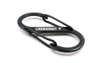 Карабин &quot;СЛЕДОПЫТ&quot;, 9 см, двойной,сталь