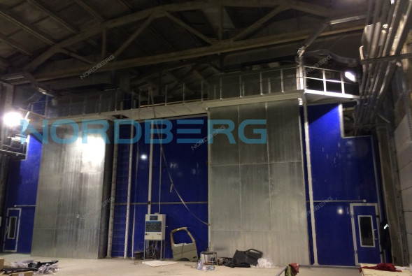 Окрасочно сушильная камера NORDBERG INDUSTRIAL