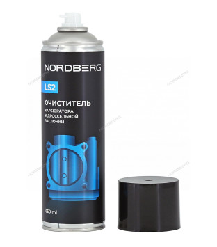 Очиститель карбюратора и дроссельной заслонки NORDBERG LS2 (аэрозоль, 650 мл)
