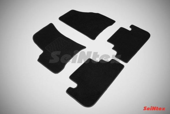 Коврики текстильн. Chevrolet Tacuma 2004-2008г./Rezzo 2004-2010/компл.4шт./осн.резин./  LUX