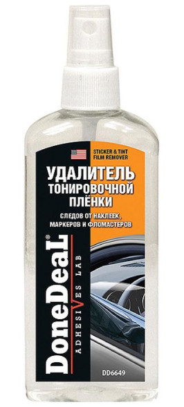 DD 6649 Удалитель тонировочной пленки, следов от наклеек, спрей 150мл.