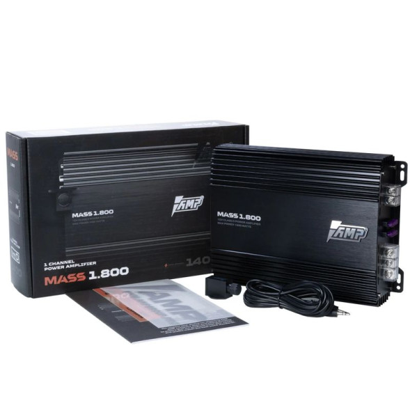 Усилитель  1 канальный  AMP MASS 1.800