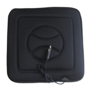 Накидка на сид.  с подогревом AVS HC-008,  50х45см  Чёрный