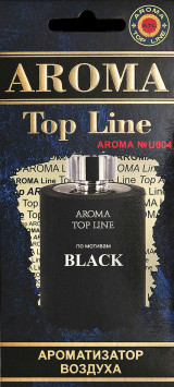 Осв.возд. AROMA Topline Мужская линия № U004 Bvlgari BLACK