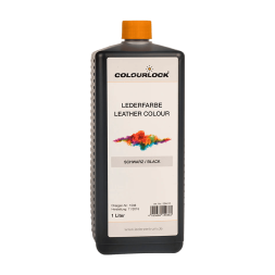 Краска для кожи COLOURLOCK чёрная Lederfarbe schwarz 1л LZ-224410