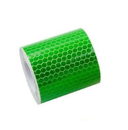 Отражатель лента на липкой основе 300см x 5см самоклей. Зеленый
