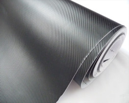 Пленка карбон 3D  Черный  30x1.52м  РУЛОН
