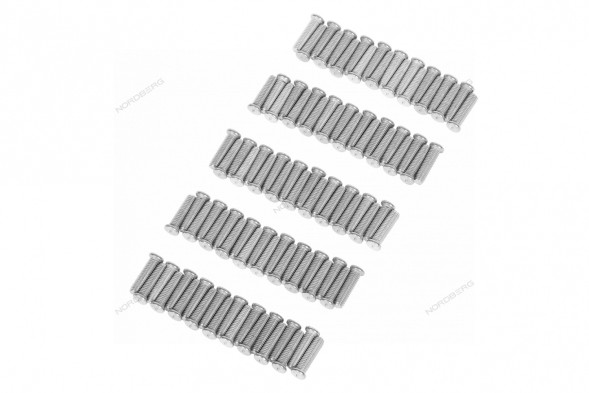 Болт алюминиевый для сварки (M4, 100 шт.)