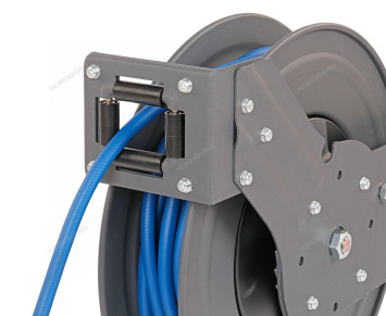 Гибридный воздушный шланг NORDBERG HR1020RPVC на стальной катушке (10х15 мм, 20 м)