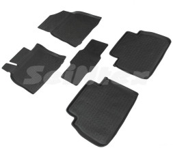 Коврики резиновые   Toyota Camry V70 c 2018г.-  БОРТ