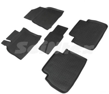 Коврики резиновые   Toyota Camry V70 c 2018г.-  БОРТ