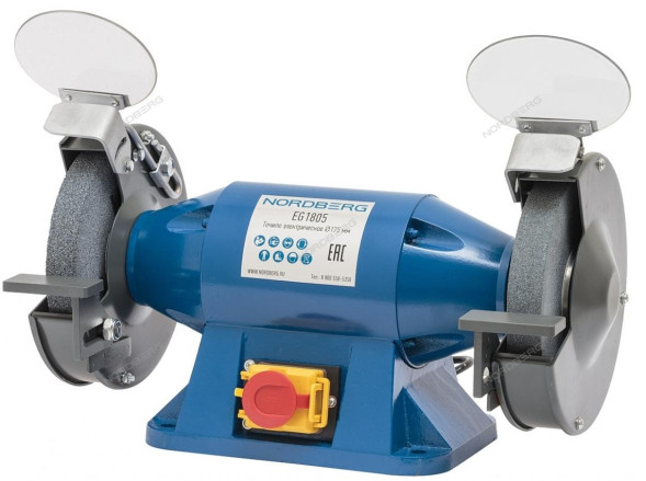 Заточной станок профессиональный NORDBERG EG1805 (175 мм, 220В)