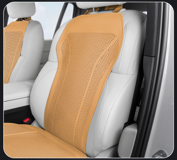 Накидка Altea верхняя часть, экокожа, перфорация, св.коричневый/св.коричневый