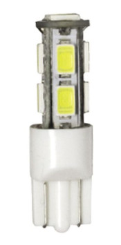 Маяк Cвет-од 12V  T10 10 SMD  (5630)   W2.1x9.5D    WHITE  (упак.10шт.)