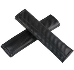 Накладка на ремень безопасности карбон (2 шт.)