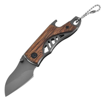 Нож складной 14см дерево