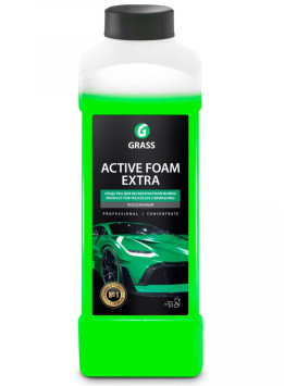 GRASS Шампунь для Б/К мойки Active Foam Extra 1кг универсальное, (125-200 г/л)