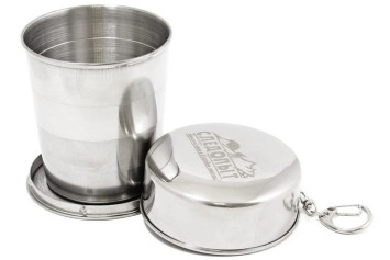 Стакан походный складной средн. "СЛЕДОПЫТ", 150 мл.