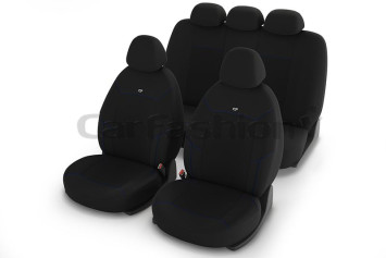 Чехлы  «CORSAR»  Черный/Черный/Синий