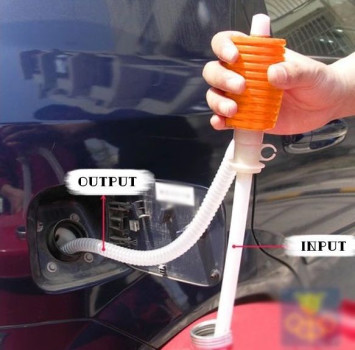 Шланг для подкачки бензина (две трубки)